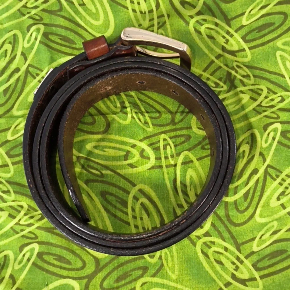 Nautica Italian Full Grain Leather Belt Size 42